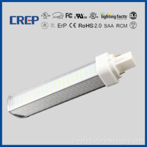 ul led g23 gx23 e26 e27 g24 horizontal light, equivalant to 26-32W cfl